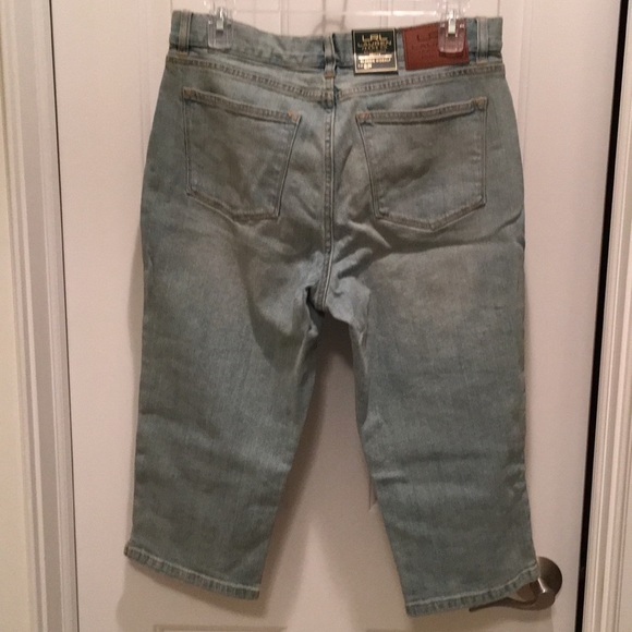 NWT Ralph Lauren Classic Midcalf Jeans - Picture 4 of 5